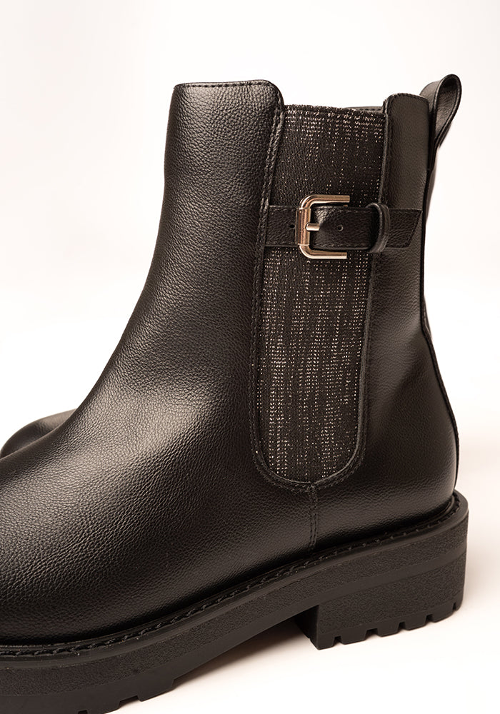 Fifth angle of Black Chelsea Boot