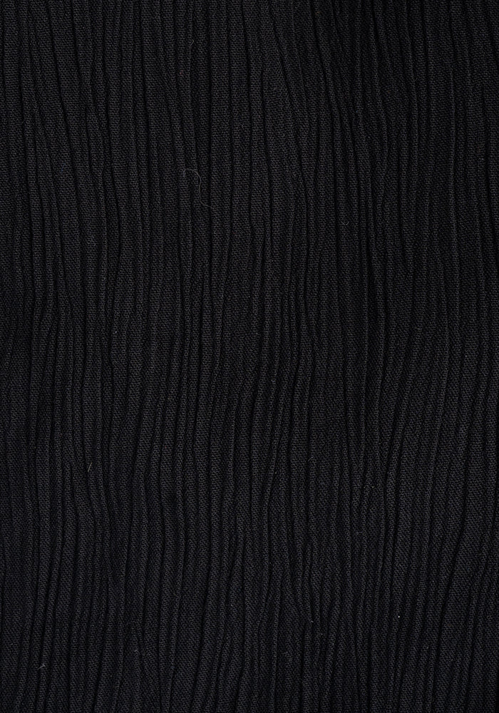 Laken Black Woven Popsy Shirt