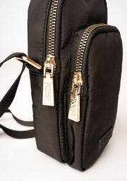 Popsy Black Phone Pocket Bag
