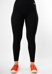 Black Ribbed Popsy Leggings