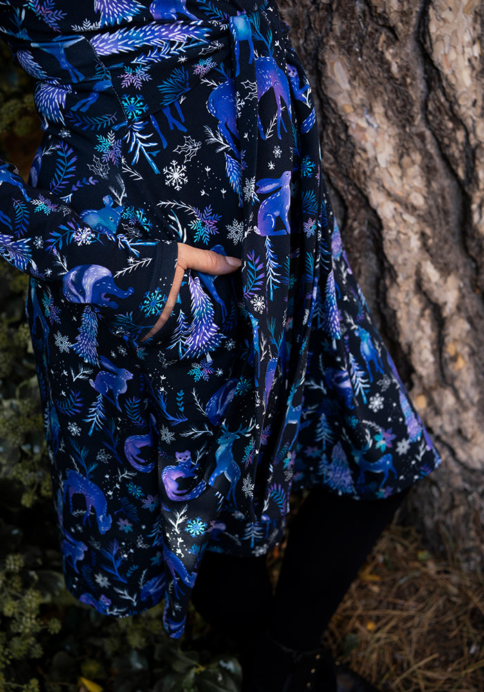 Blessings Magical Woodland Print Cotton Dress