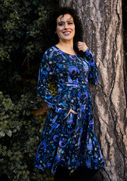 Blessings Magical Woodland Print Cotton Dress