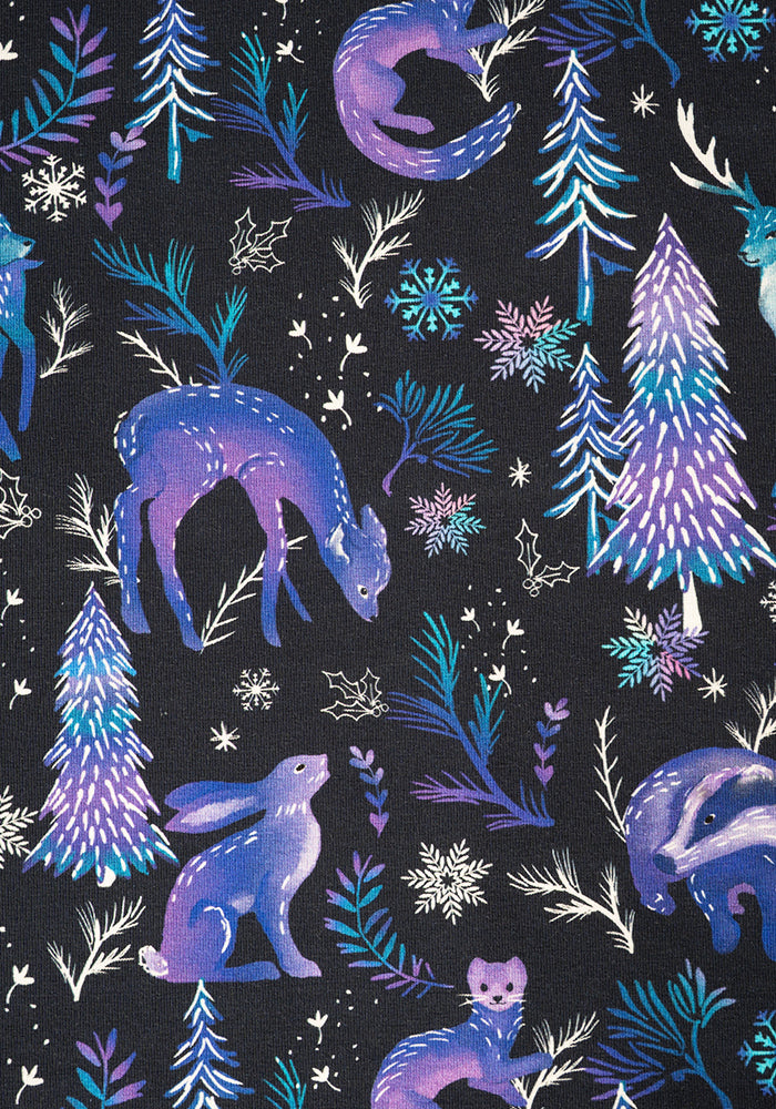 Blessings Magical Woodland Print Cotton Dress