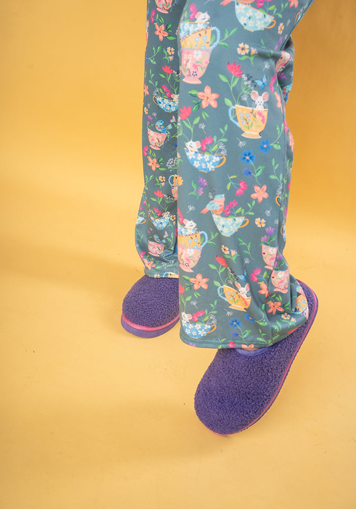 Bonnie Floral Tea Cup Print Pyjama Set
