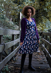 Boo Ghost Dogs Print Dress