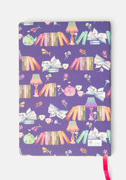 Popsy Bookshelf Print Notebook