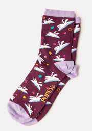 3 Pack Pages, Rainbow & Pencil Knit Socks