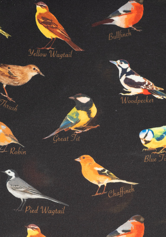Second angle of Brioni Bird Print Jersey Midi Dress