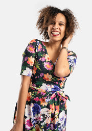 Bronwyn Floral Print Swing Dress