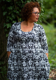 Brooks Mono Skull Print Tunic