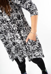 Brooks Mono Skull Print Tunic