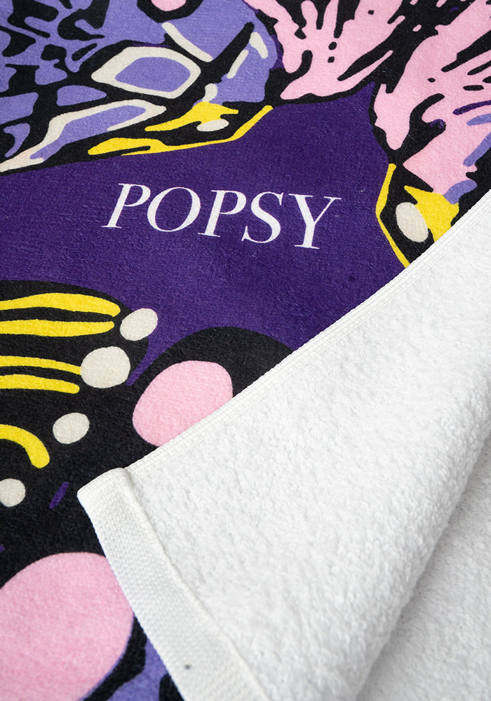 Butterfly Wings Print Towel