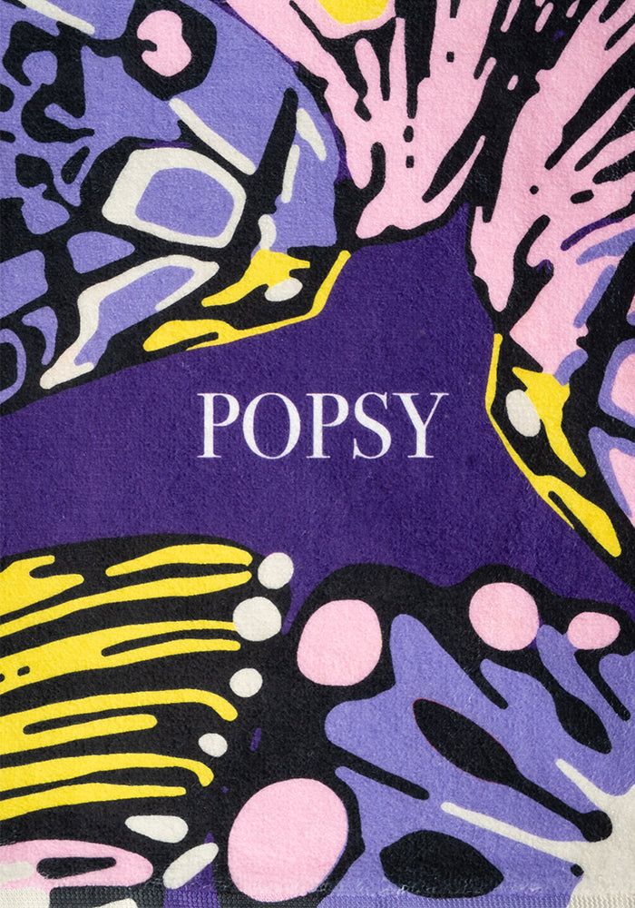 Butterfly Wings Print Towel