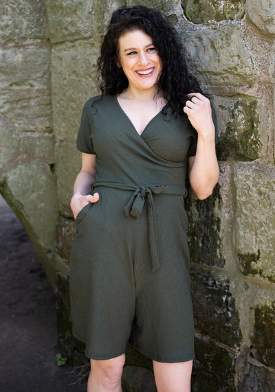 Cole Khaki Playsuit
