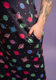 Carina Bright Planet Print Nightshirt