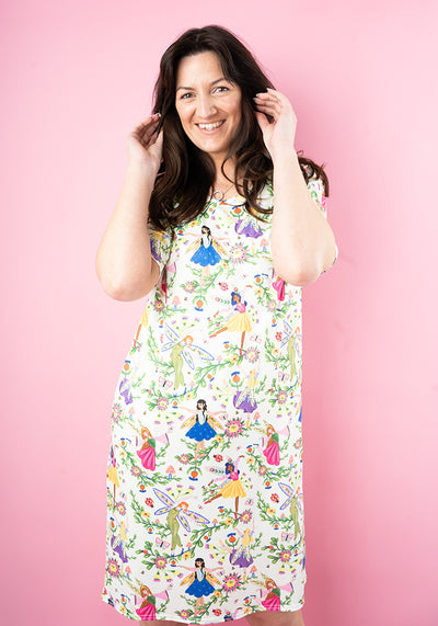 Carina Dancing Fairies Print Nightshirt