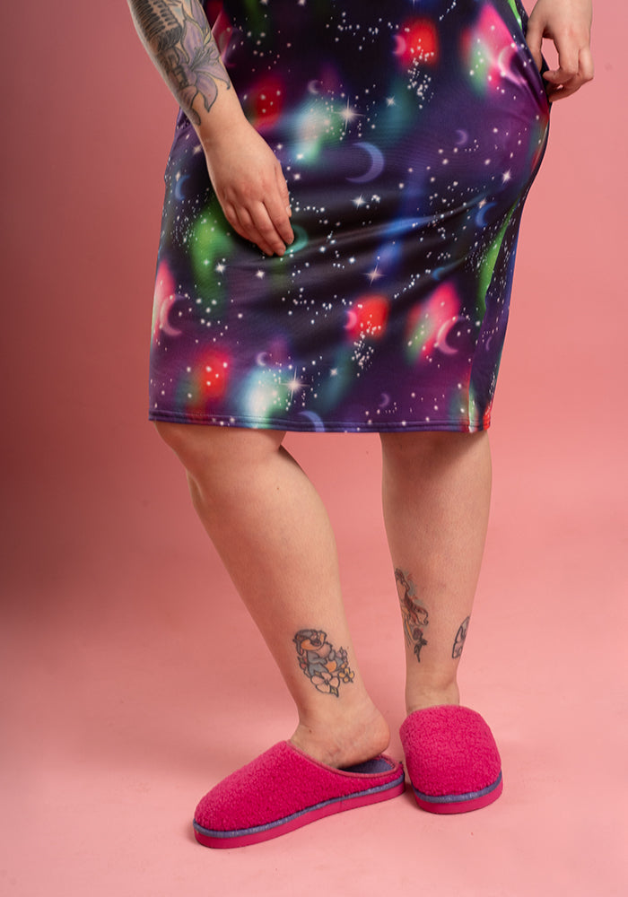 Carina Galaxy Print Nightshirt