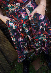 Carissa Wizards Story Print Dress