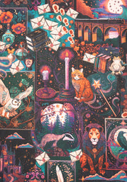 Carissa Wizards Story Print Dress