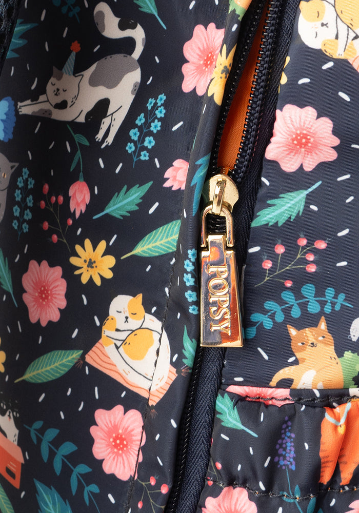 Cat Print Rucksack