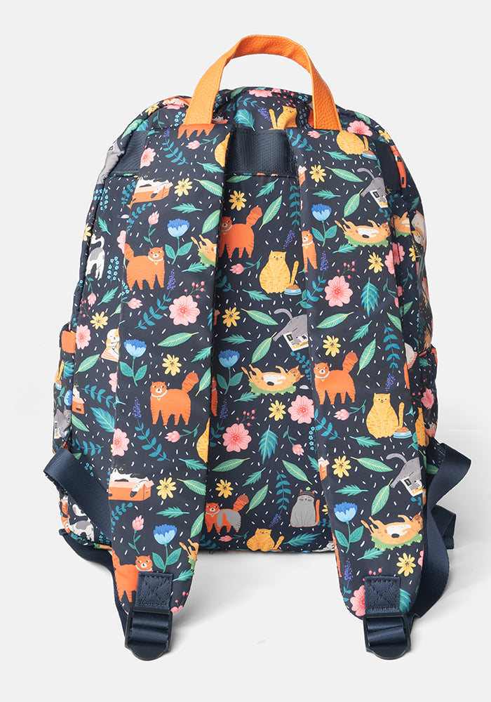 Cat Print Rucksack