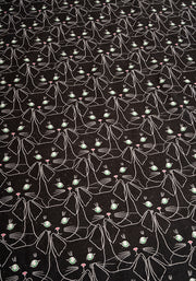 Cat Faces Print Jumbo Bath Sheet