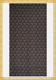 Cat Faces Print Jumbo Bath Sheet