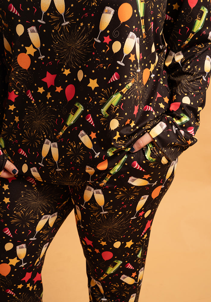 Seventh angle of Celebration Celebration Print Pyjama Set