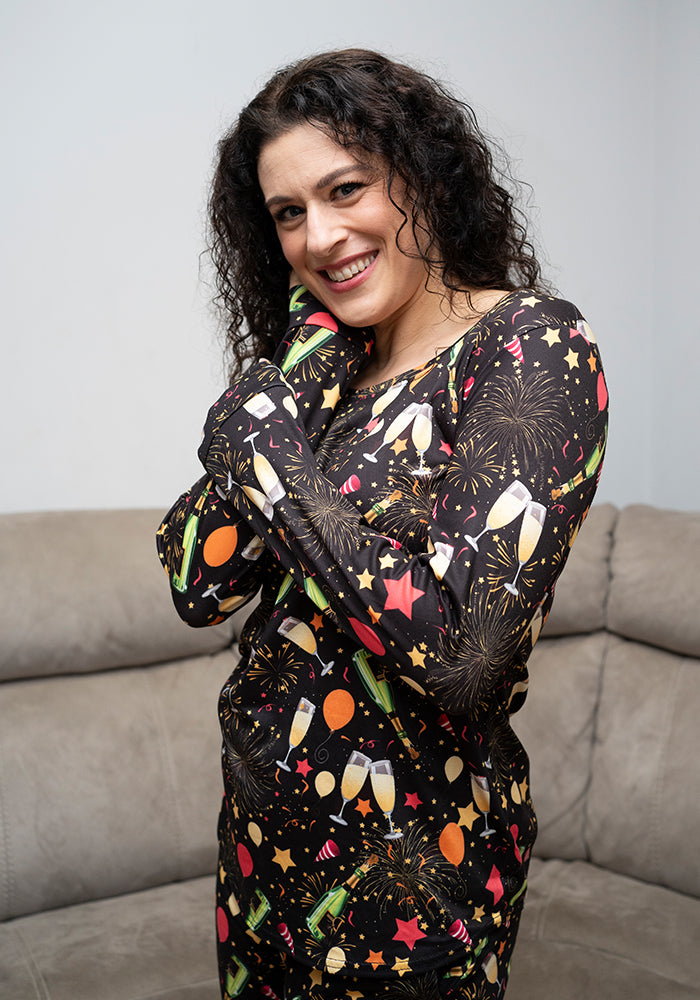 Fourth angle of Celebration Celebration Print Pyjama Set