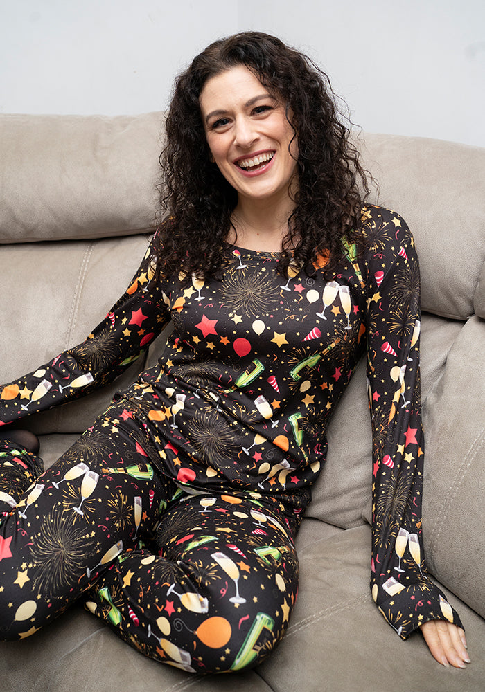 Third angle of Celebration Celebration Print Pyjama Set