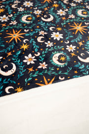 Celestial Moon Pop Under Plush Blanket