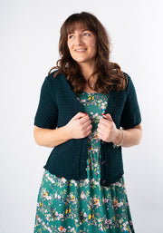 Chana Blossom Bird Print Midi Dress