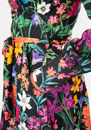Cheryl Stem Floral Print Dress