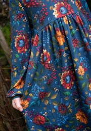 Children's Delphina Berry & Bee Print Dress (Delphina)