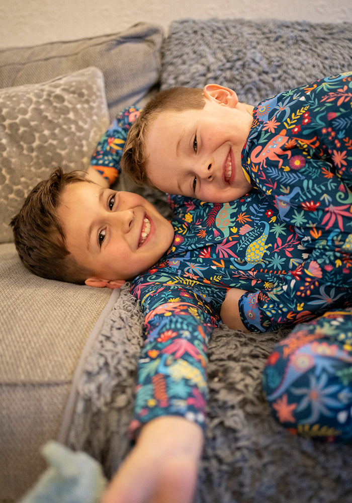 Children's Dinosaur Print Pyjama Set (Devon)