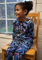 Children's Mystical Moth Print Pyjama Set (Nara)