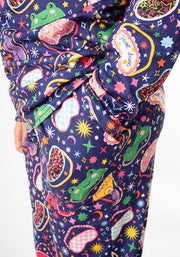 Children's Sleep Mask Print Pyjama Set (Shelbie)