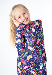 Children's Sleep Mask Print Pyjama Set (Shelbie)