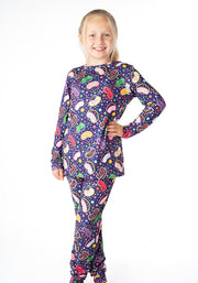 Children's Sleep Mask Print Pyjama Set (Shelbie)