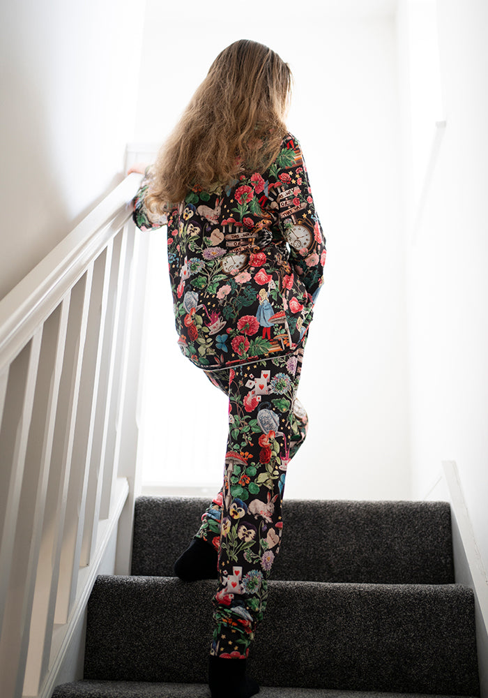 Children's Wonderland Print Pyjama Set (Tweedle)