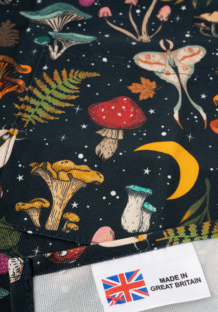 Children's Woodland Mushroom Print Popsy Apron