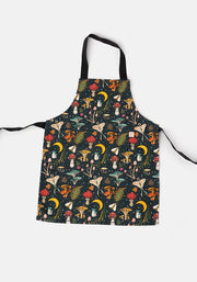 Children's Woodland Mushroom Print Popsy Apron