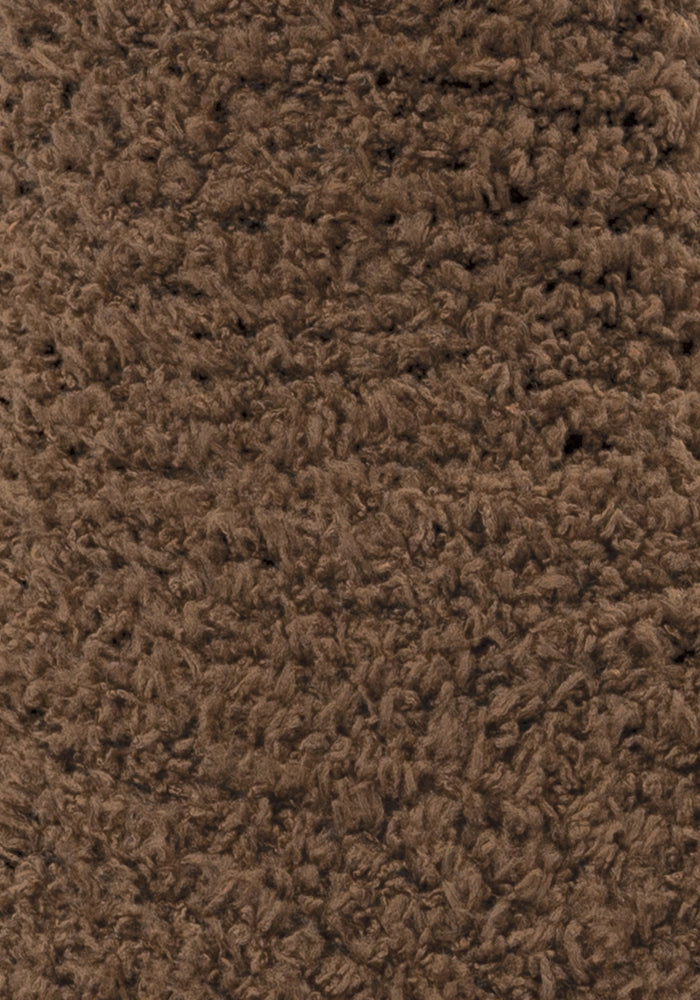 Second angle of Chocolate Fluffy Socks