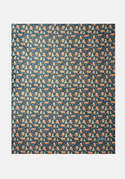 Pop-under Christmas Cows Print Plush Blanket