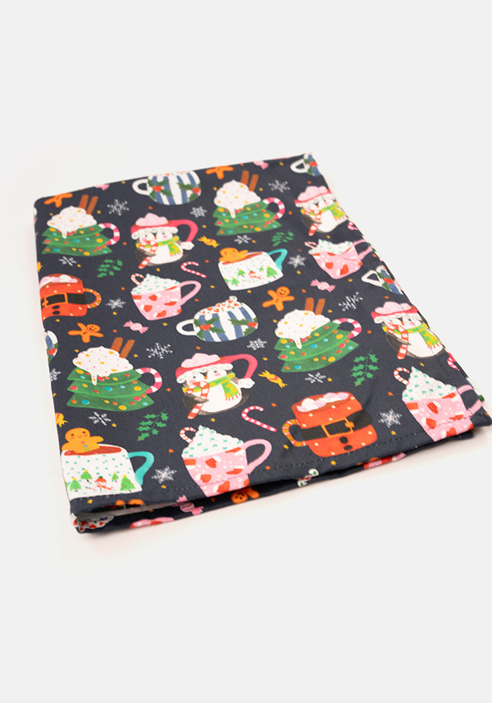 Christmas Mug Print Popsy Tea Towel
