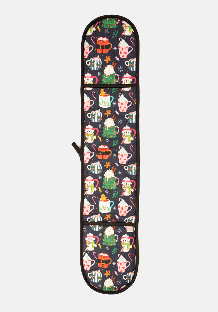 Christmas Mugs Print Oven Glove
