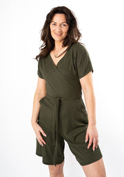 Cole Khaki Playsuit