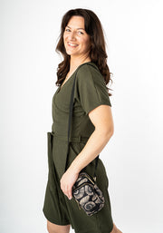 Cole Khaki Playsuit