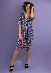 Delta Pansys Print Dress