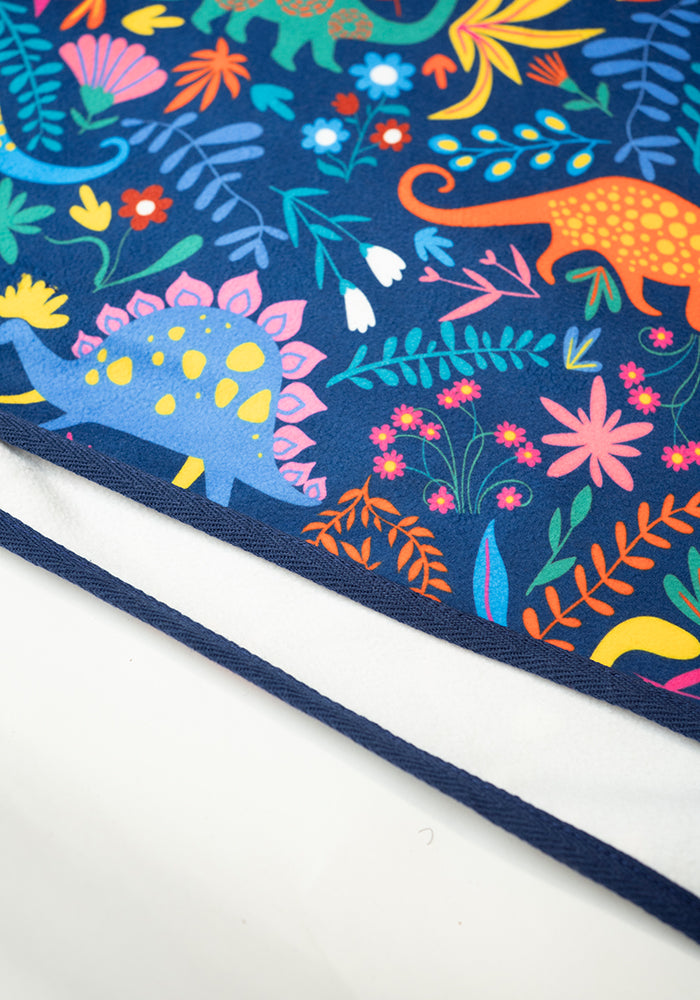 Second angle of Dino Print Fleece Top